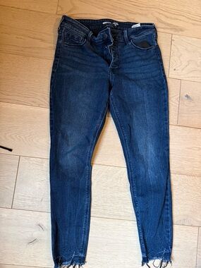 Dark Blue Women's Skinny Jeans